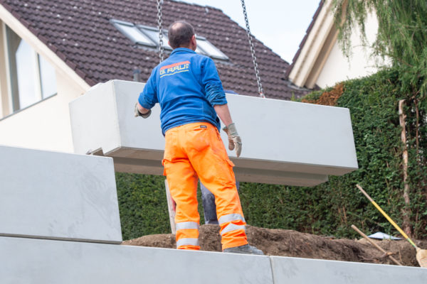 Professionelle Fotos Reportage auf Baustelle